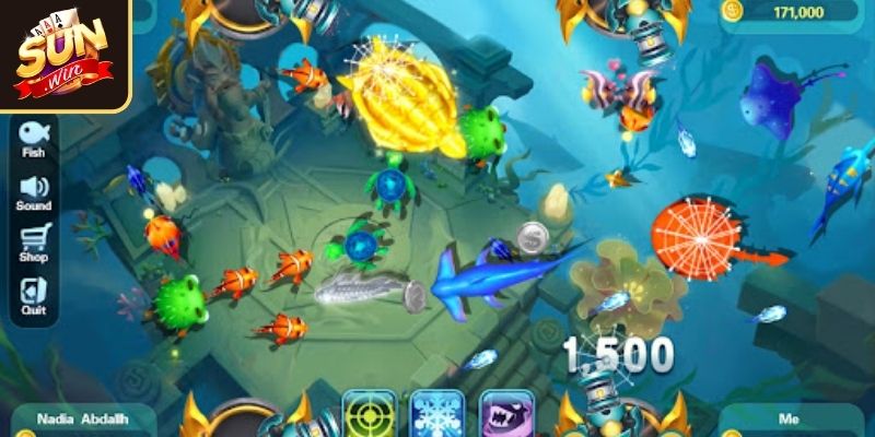 Bắn Cá Jackpot SUNWIN Chơi Cực Đã Săn Thưởng Siêu Hấp Dẫn 2 Tính năng hỗ trợ đặc biệt săn cá Jackpot