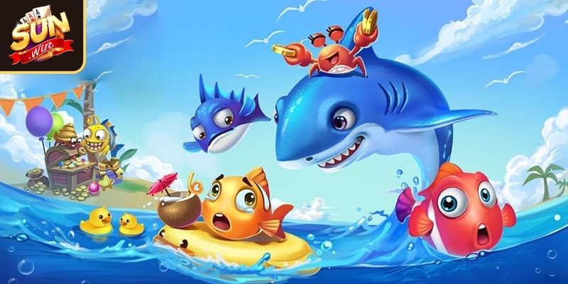 Bắn Cá Pháo Thủ SUNWIN Trải Nghiệm Săn Cá Không Giới Hạn 2 Đa dạng quái vật trong trò chơi săn cá Pháo Thủ