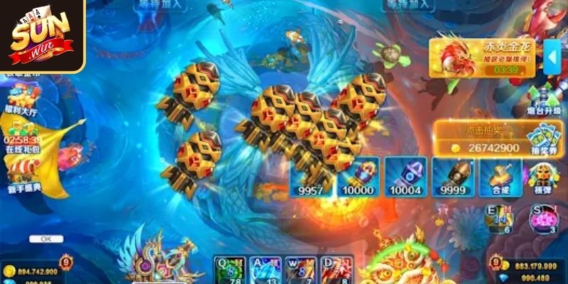 Bắn Cá Thần Tài SUNWIN Và Những Phòng Chơi Đa Cấp Độ Thú Vị 2 Phòng Newbie săn cá Thần Tài thân thiện