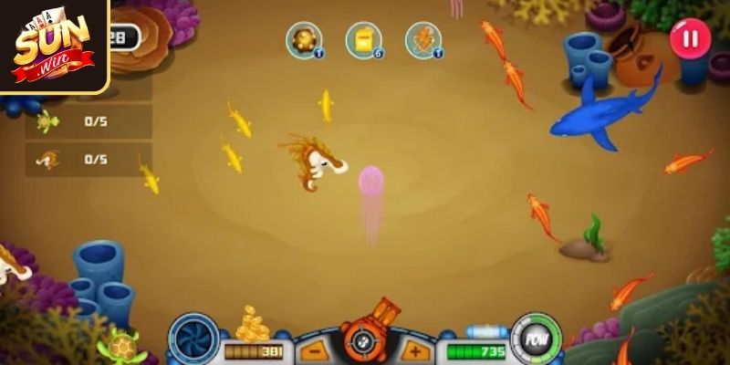 Bắn Cá Vua Biển SUNWIN Trải Nghiệm Săn Thưởng Dưới Biển Sâu 2 Đa dạng các loại sinh vật trong săn cá Vua Biển