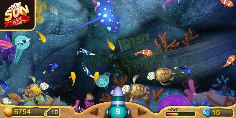 Bắn Cá Vua Biển SUNWIN Trải Nghiệm Săn Thưởng Dưới Biển Sâu 1 Tổng quan cách chơi bắn cá Vua Biển SUNWIN