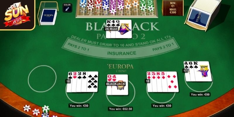 Blackjack Sunwin Bí Quyết Chinh Phục Trò Chơi Bài Casino 1 Khám phá thế giới Blackjack SUNWIN hơn cả may mắn