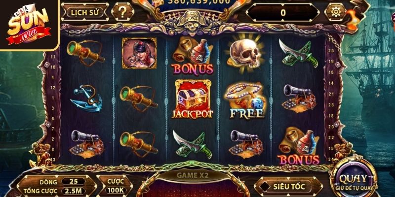 Pirate King Sunwin – Hóa Thân Vua Hải Tặc Cướp Kho Báu 3 Chọn đúng thời điểm cược