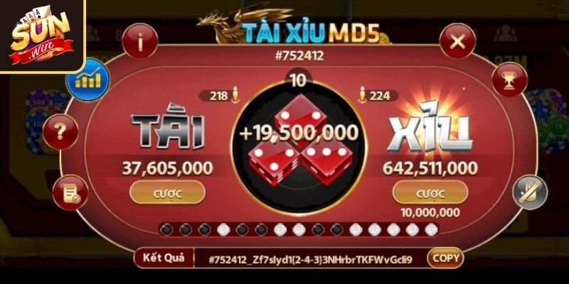 Tài Xỉu MD5 Sunwin – Cách Chốt Cược Chuẩn Giúp Thắng Lớn 2 Lý do loại hình giải trí được yêu thích