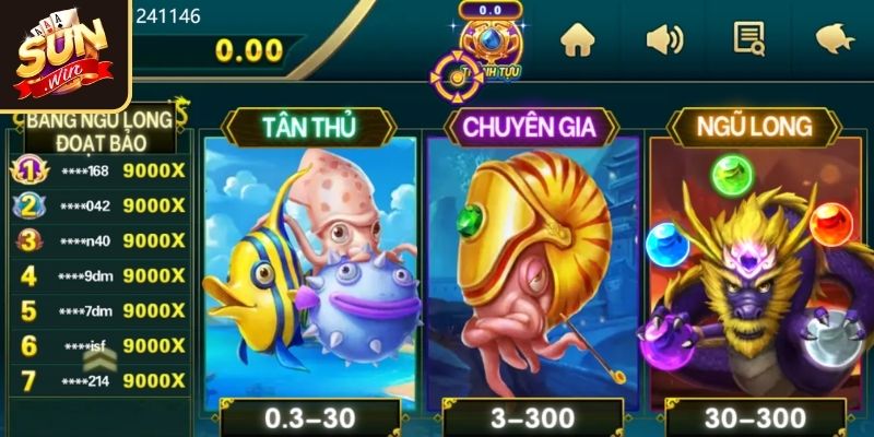 Bắn Cá Ngũ Long SUNWIN - Trải Nghiệm Săn Rồng Đổi Thưởng 1 Khái quát game Bắn Cá Ngũ Long SUNWIN