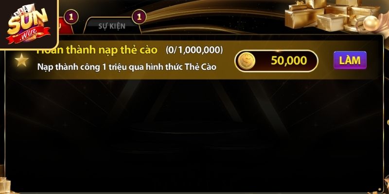 Tải Game Bài Đổi Thưởng Tặng Vốn SUNWIN Với Hướng Dẫn Cơ Bản 3 Khai thác nhiệm vụ hàng ngày